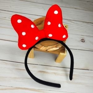 4/$15 Minnie Mouse Ears Headband Disney Princess Hair bow